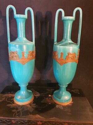 Vases en Porcelaine de Sèvres, style Empire.