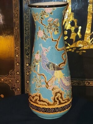 Vase Art déco, Décor Chine/Asie