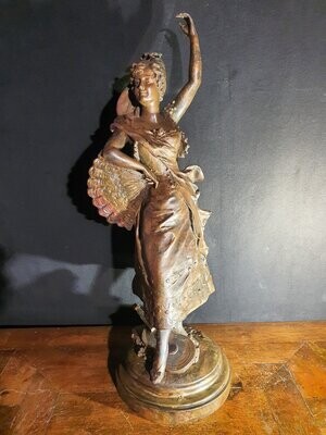 Bronze XIX,danseuse,Carmen par A Collé.