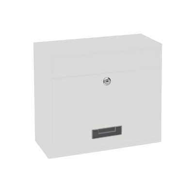 Stapel-Briefkasten Stahl weiß Art.-Nr.: BK 900