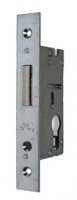 Rohrrahmen-Einsteckriegelschloss Nr. 1011 / Stulp: 160 x 24 mm
