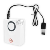 Mobilalarm / ca. 120 dBA / mit LED-Licht/ inkl. 9 Volt Alkali-Batterie