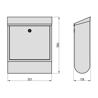 Briefkasten BK300M