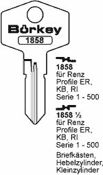 Nachschlüssel für Renz Briefkasten