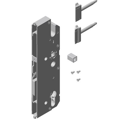 KFV ONE Reparatur-Hauptschloss-Set RHS RB1000,XXDorn / 92mm / 10mm Vierkant / Typ H