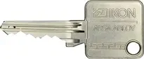 Ikon Halb-Zylinder Vector Rippe Serviceprofil im SK6 System Nachlieferung