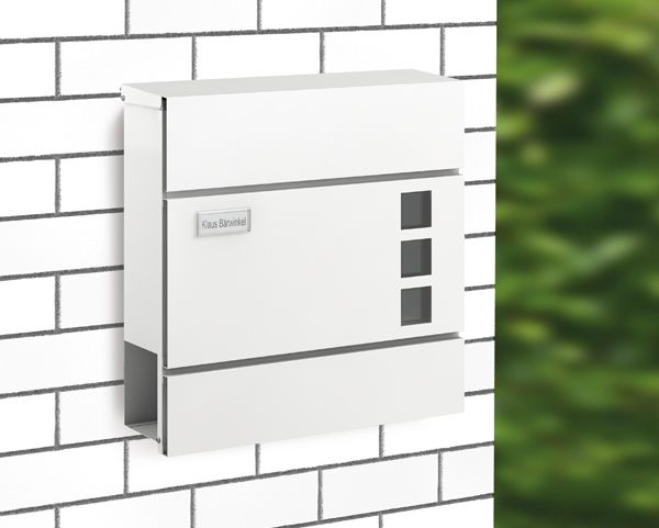 Briefkasten mit Softclose Dämpfer