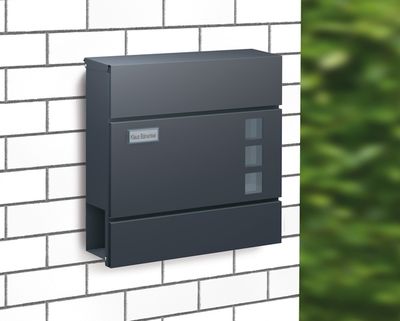 Briefkasten mit Softclose Dämpfer