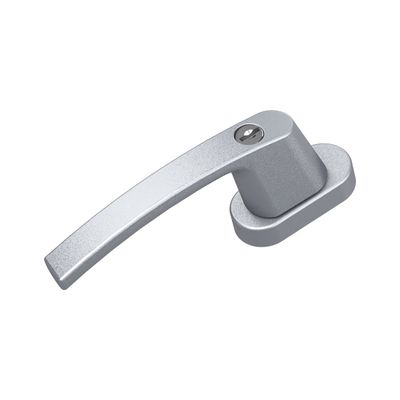 Fenstergriff FG505 abschließbar ALU Silber