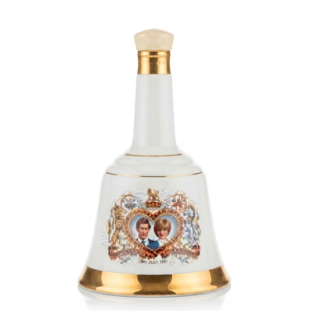 Bells Wade Decanter Charles & Diana Marriage Bells Wade Decanter Charles & Diana Marriage