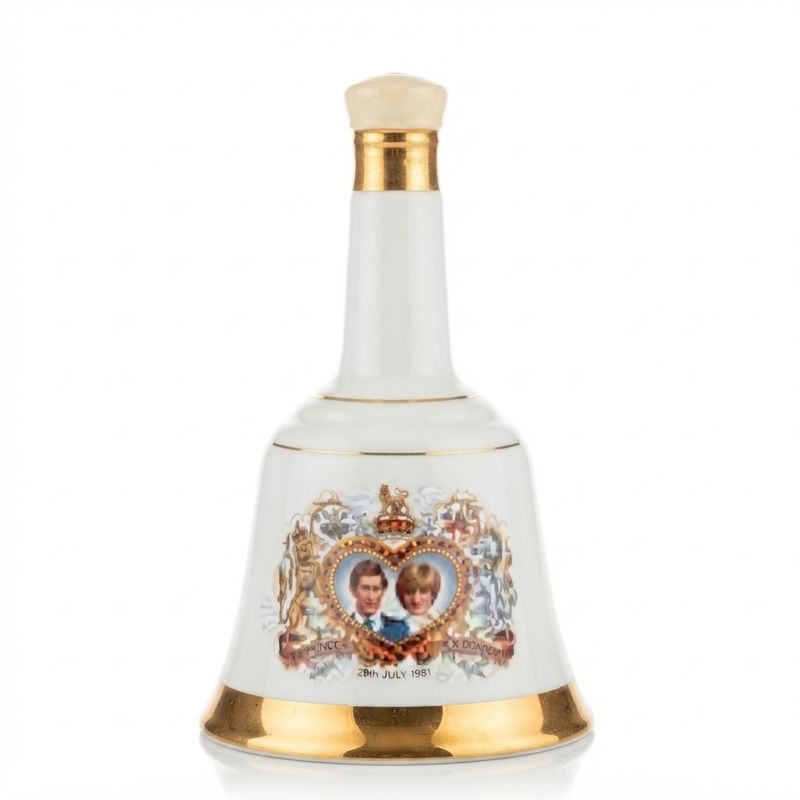 Bells Wade Decanter Charles & Diana Marriage