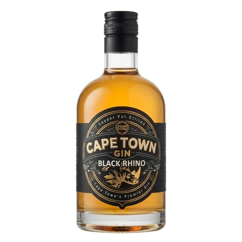 Cape Town Black Rhino Gin 50ml