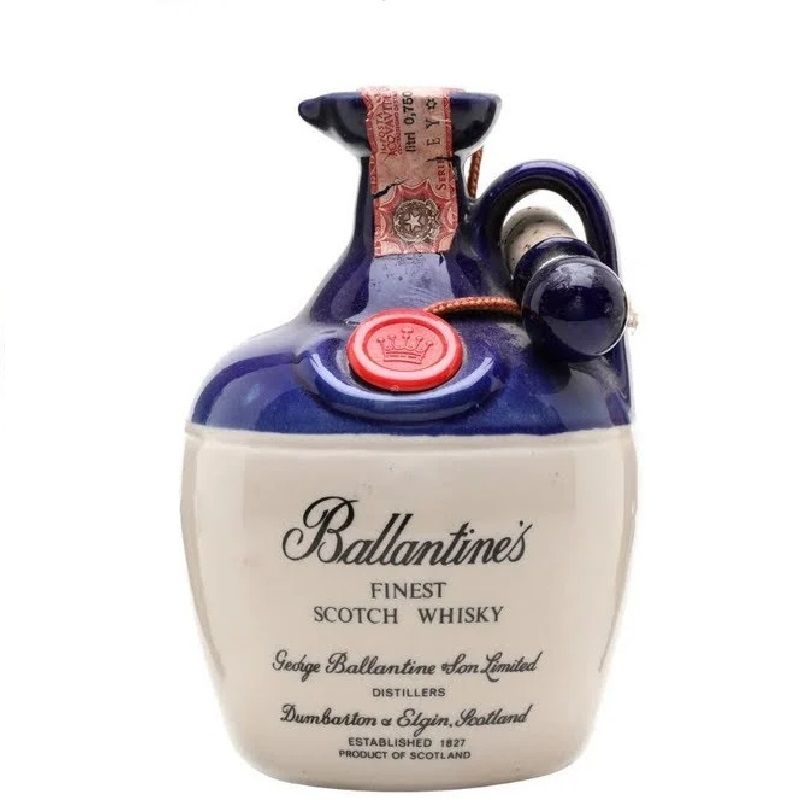 Ballantines Ceramic old brown 1980s Ballantines Ceramic old brown 1980s