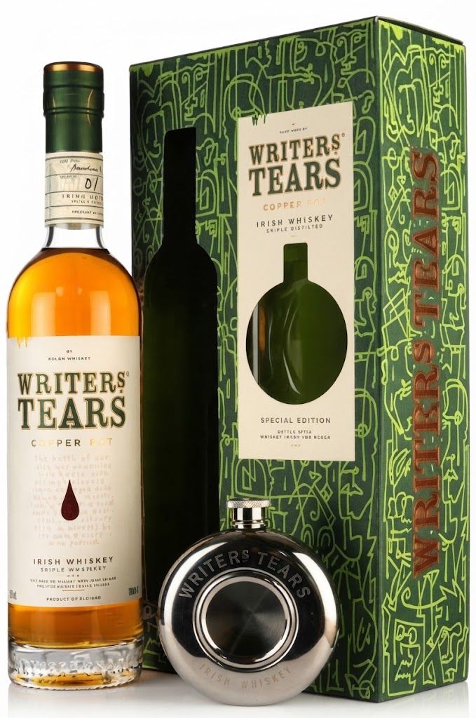 Writers Tears Copper Pot & Flask Set Writers Tears Copper Pot & Flask Set