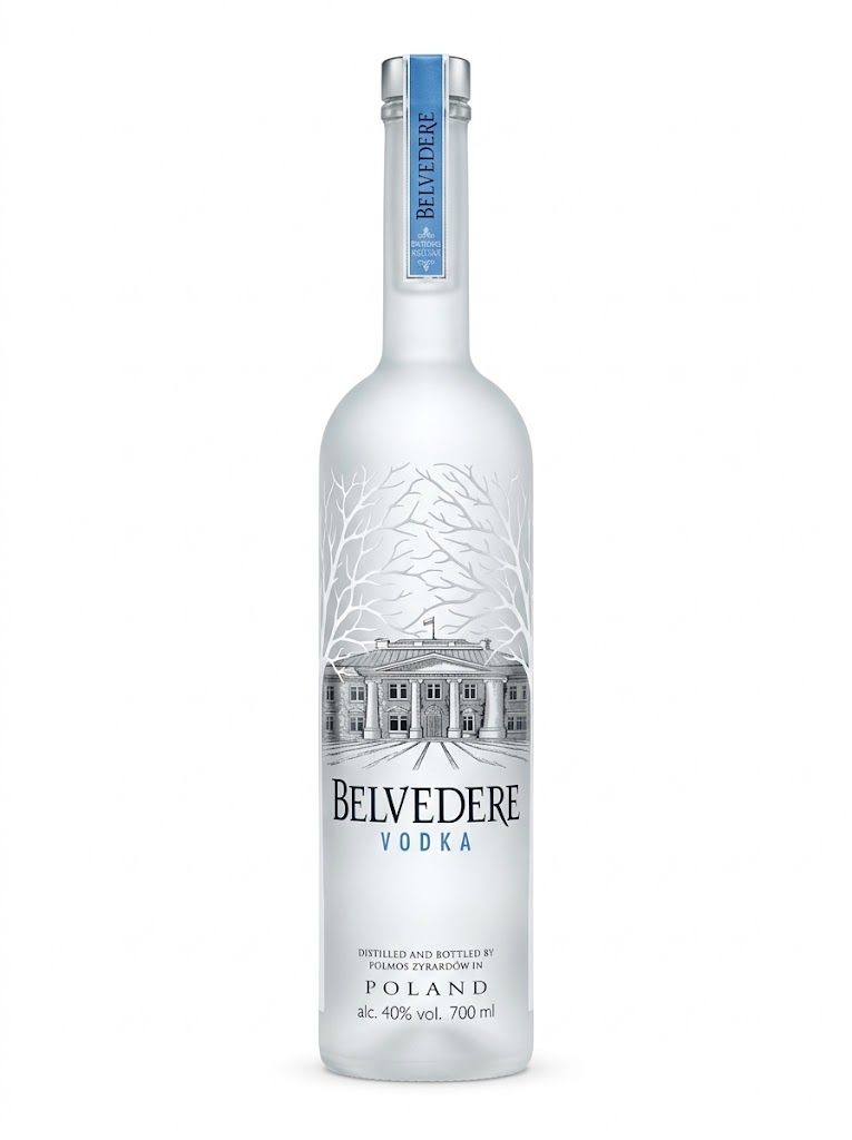 Belvedere Vodka and light
