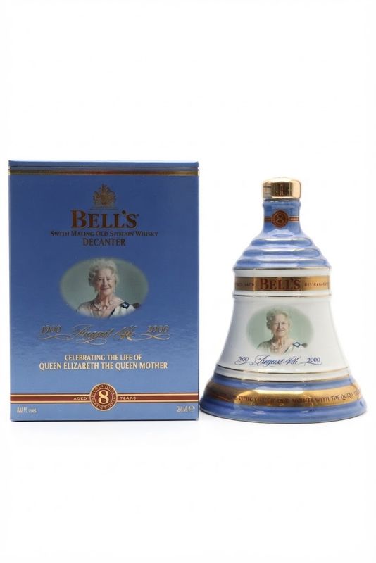 Bells Wade Decanter Mother Queen 100th BDay