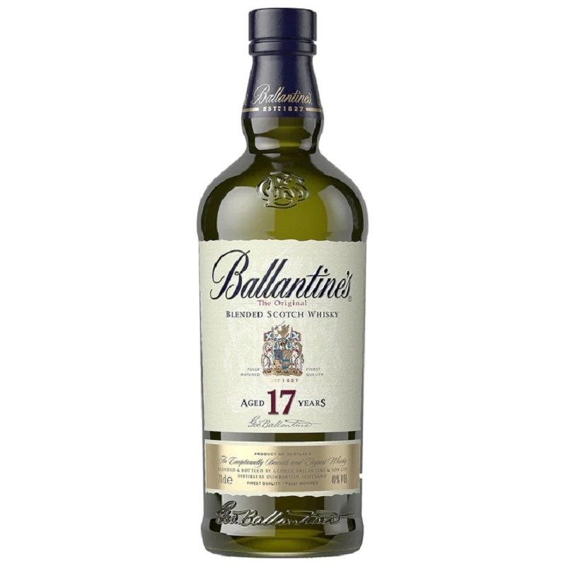 Ballantines 17 Years Old 1990 bottling and box