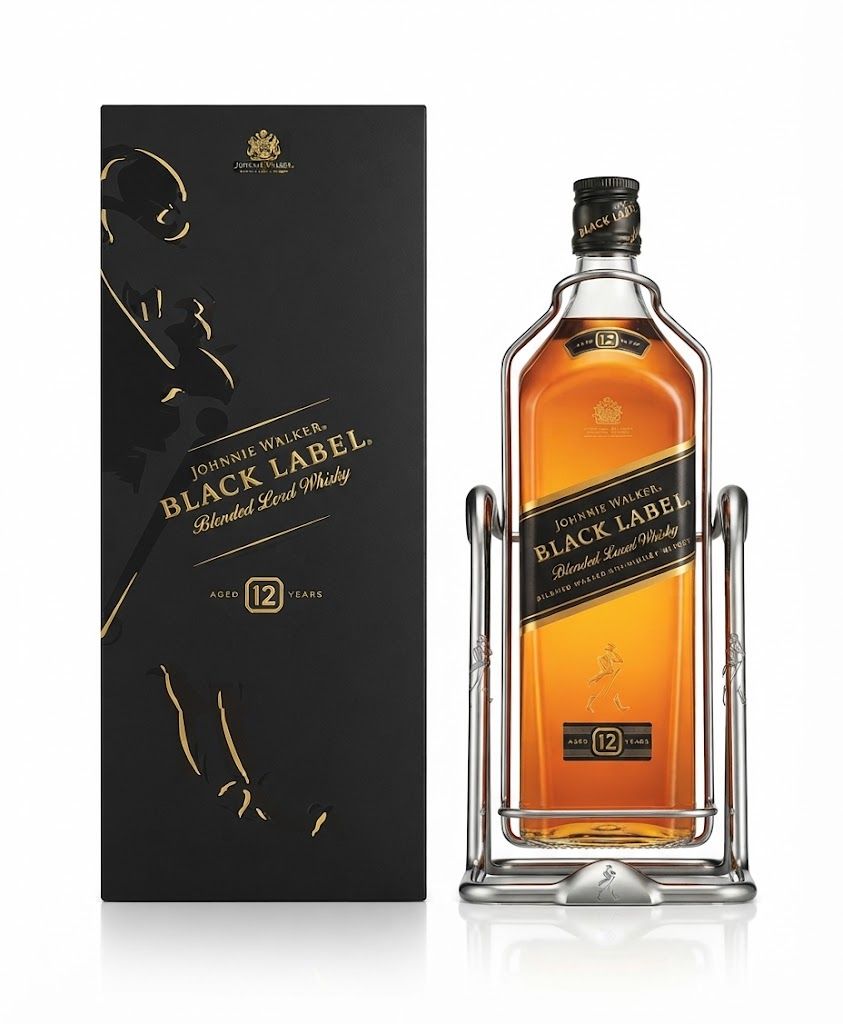 Johnnie black 4.5l. Walking on stand Johnnie black 4.5l. Walking on stand