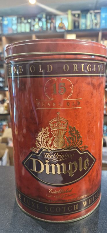 Dimple Haig 15 year and Tin Dimple Haig 15 year and Tin