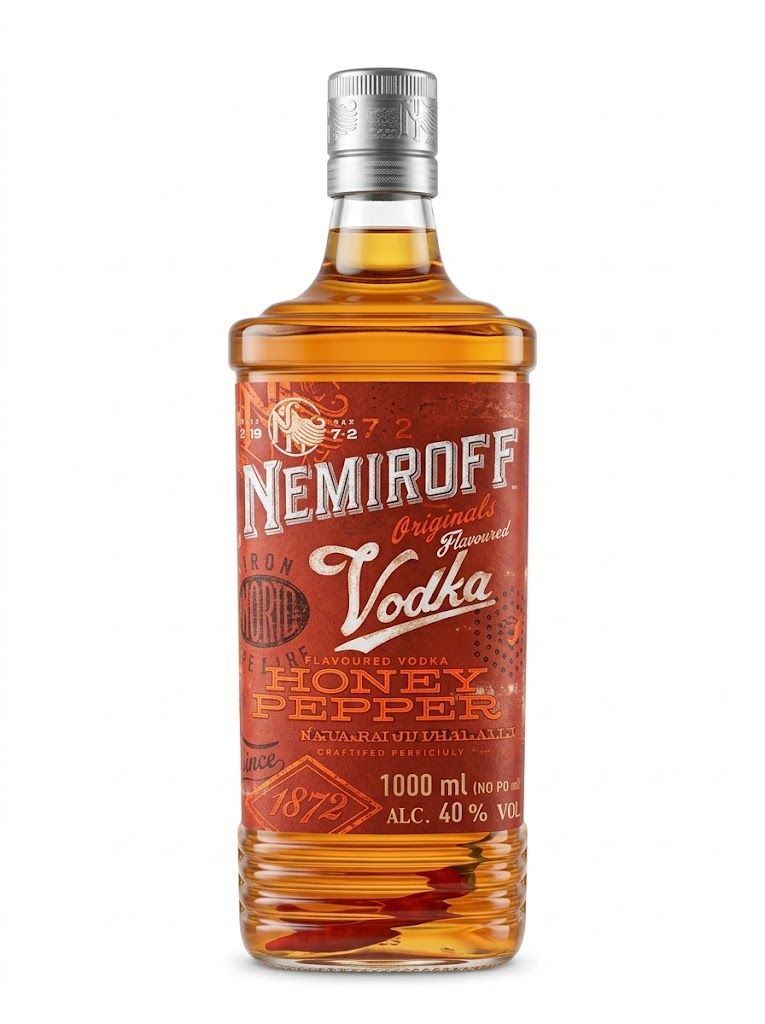 Nemiroff Homer pepper Vodka 1L Nemiroff Homer pepper Vodka 1L
