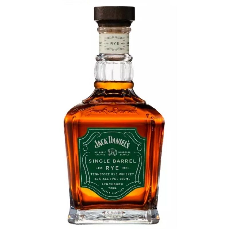Jack Daniel's Single Barrel Rye Green label