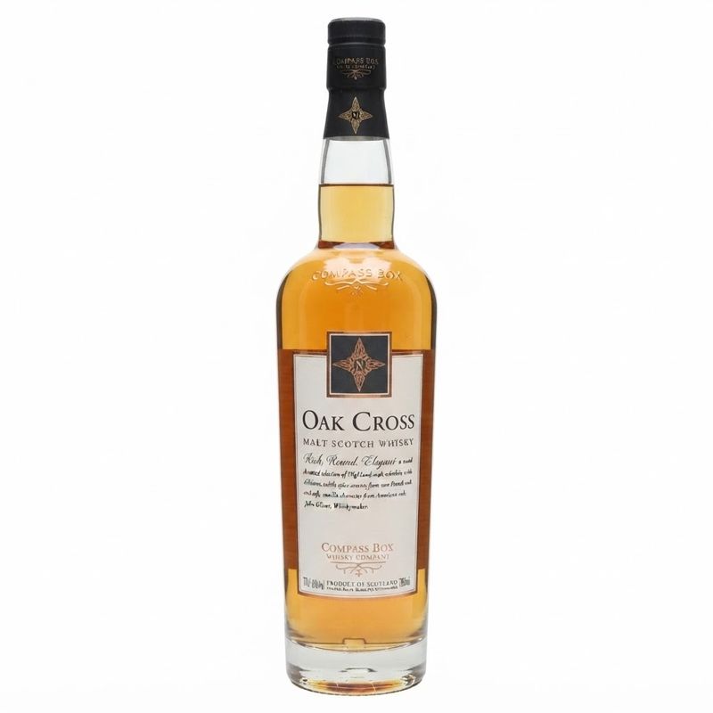Oak cross Compass box