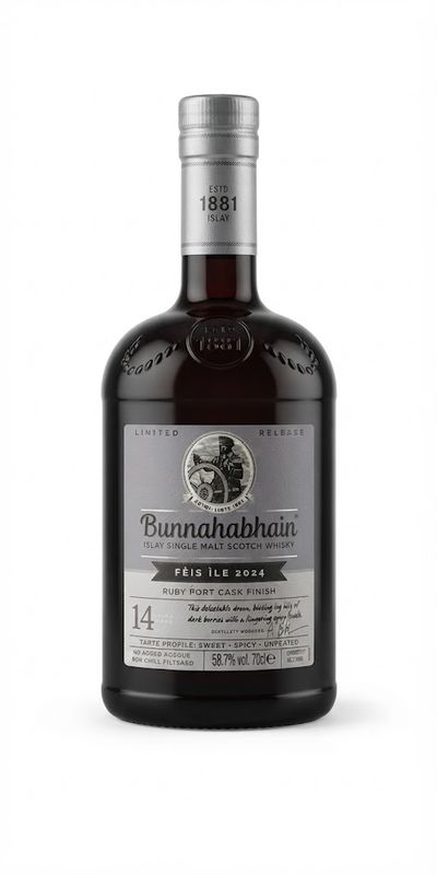 Bunnahabhain Fris ILE 2024 14 year Ruby port