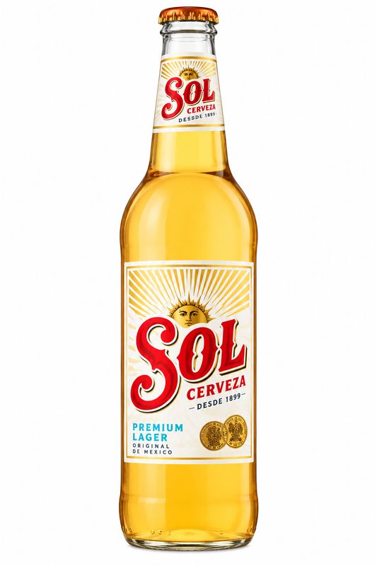 Sol Mexican beer 660ml