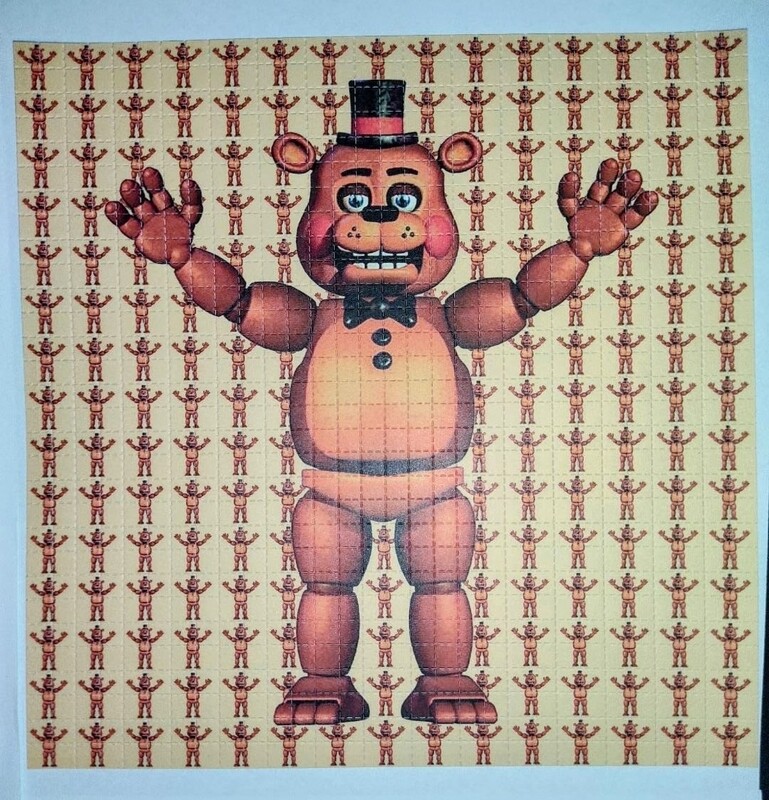 Five nights at Freddy&#39;s blotter art
