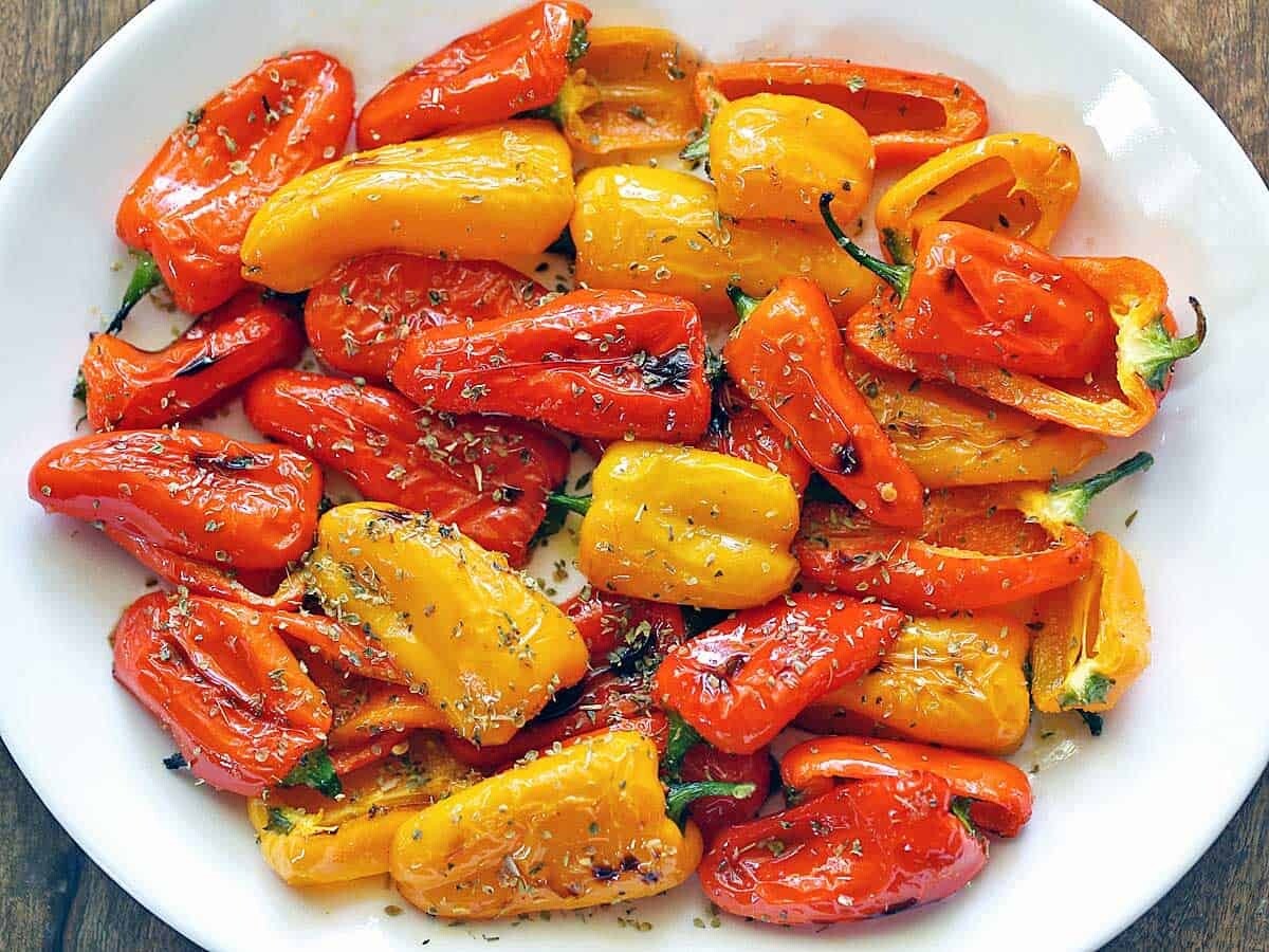 Roasted Mini Peppers