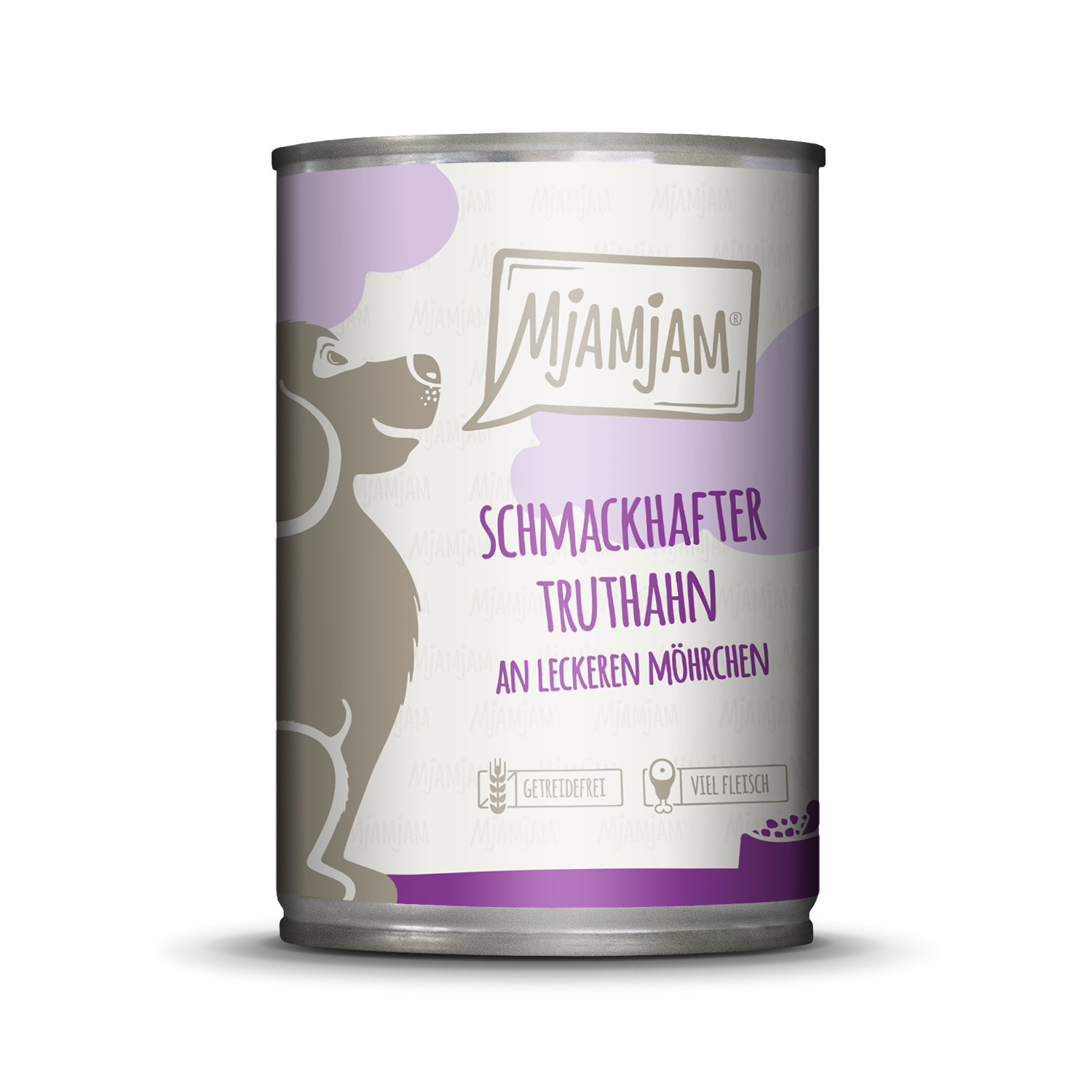 MjAMjAM - Schmackhafter Truthahn an leckeren Möhrchen 🐶 400 g