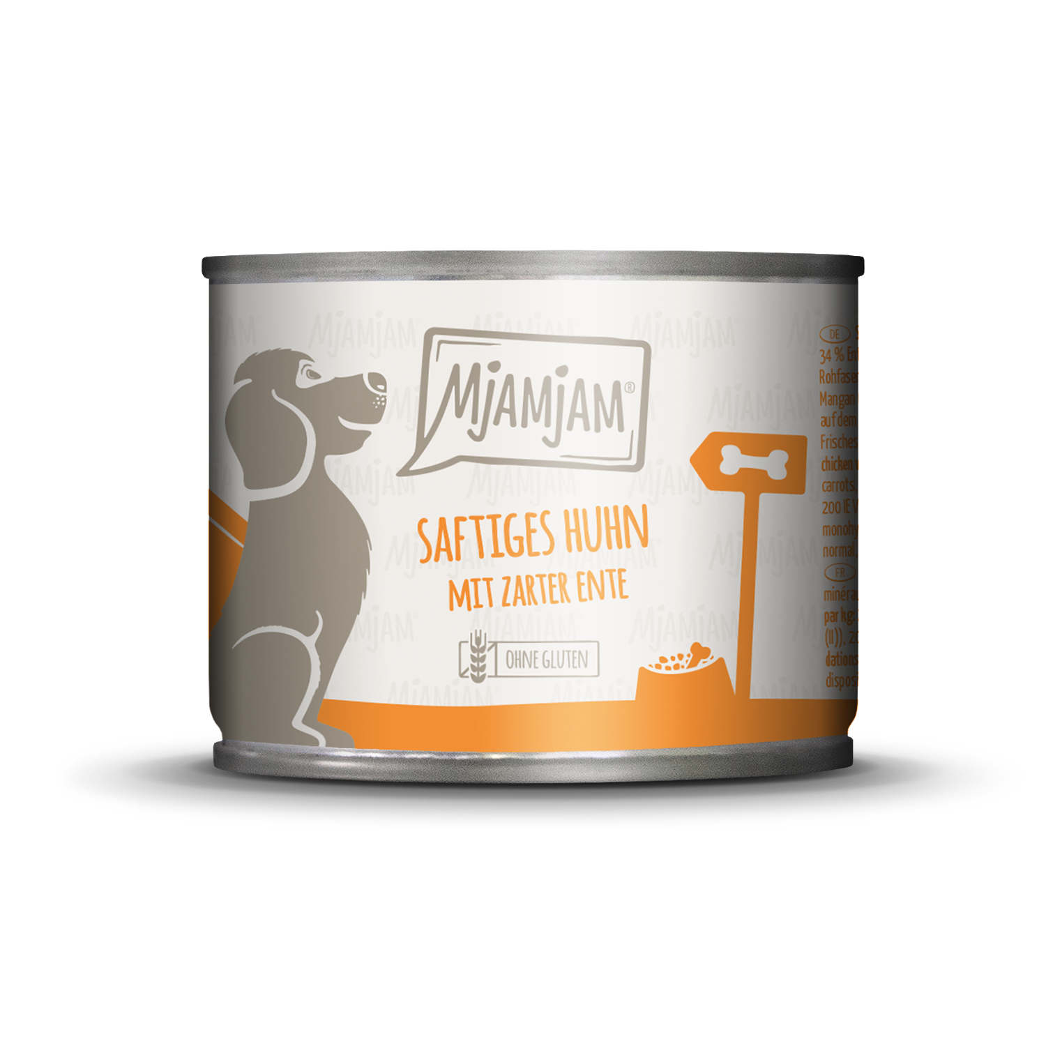 MjAMjAM - Saftiges Huhn mit zarter Ente an Möhrchen und gekochter Hirse ? 200 g