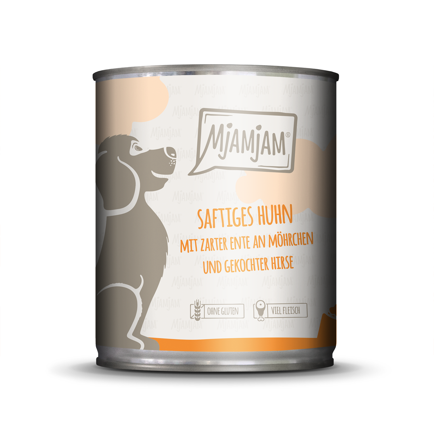 MjAMjAM - Saftiges Huhn mit zarter Ente an Möhrchen und gekochter Hirse ? 800 g
