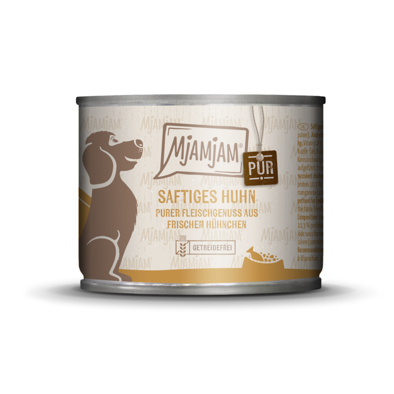 MjAMjAM - Saftiges Huhn PUR 🐶 200 g MjAMjAM - Saftiges Huhn PUR 🐶 200 g