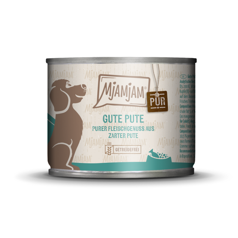 MjAMjAM – Gute Pute PUR 🐶 200 g