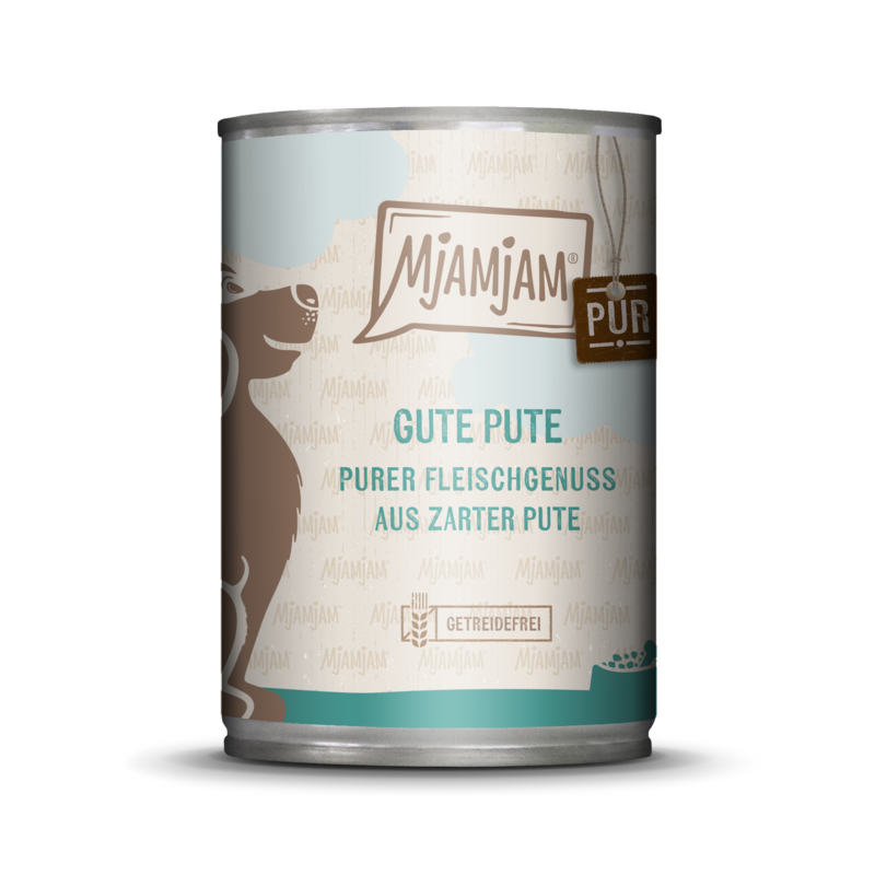 MjAMjAM – Gute Pute PUR 🐶 400 g MjAMjAM – Gute Pute PUR 🐶 400 g