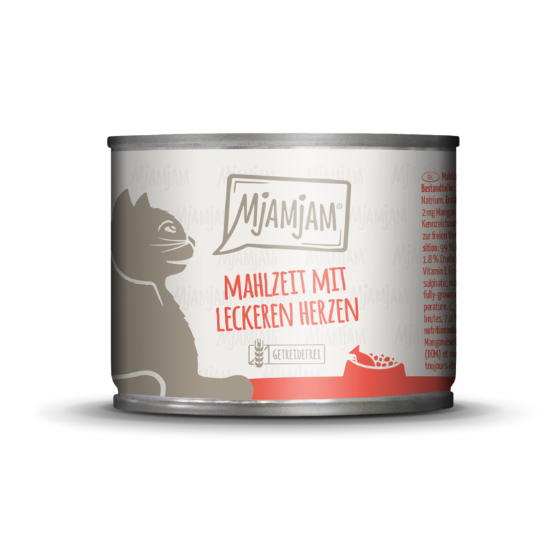 MjAMjAM – Mahlzeit mit leckeren Herzen 🐱 200 g MjAMjAM – Mahlzeit mit leckeren Herzen 🐱 200 g