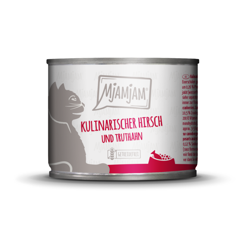 MjAMjAM – Kulinarischer Hirsch und Truthahn an frischen Cranberries 🐱 200 g MjAMjAM – Kulinarischer Hirsch und Truthahn an frischen Cranberries 🐱 200 g