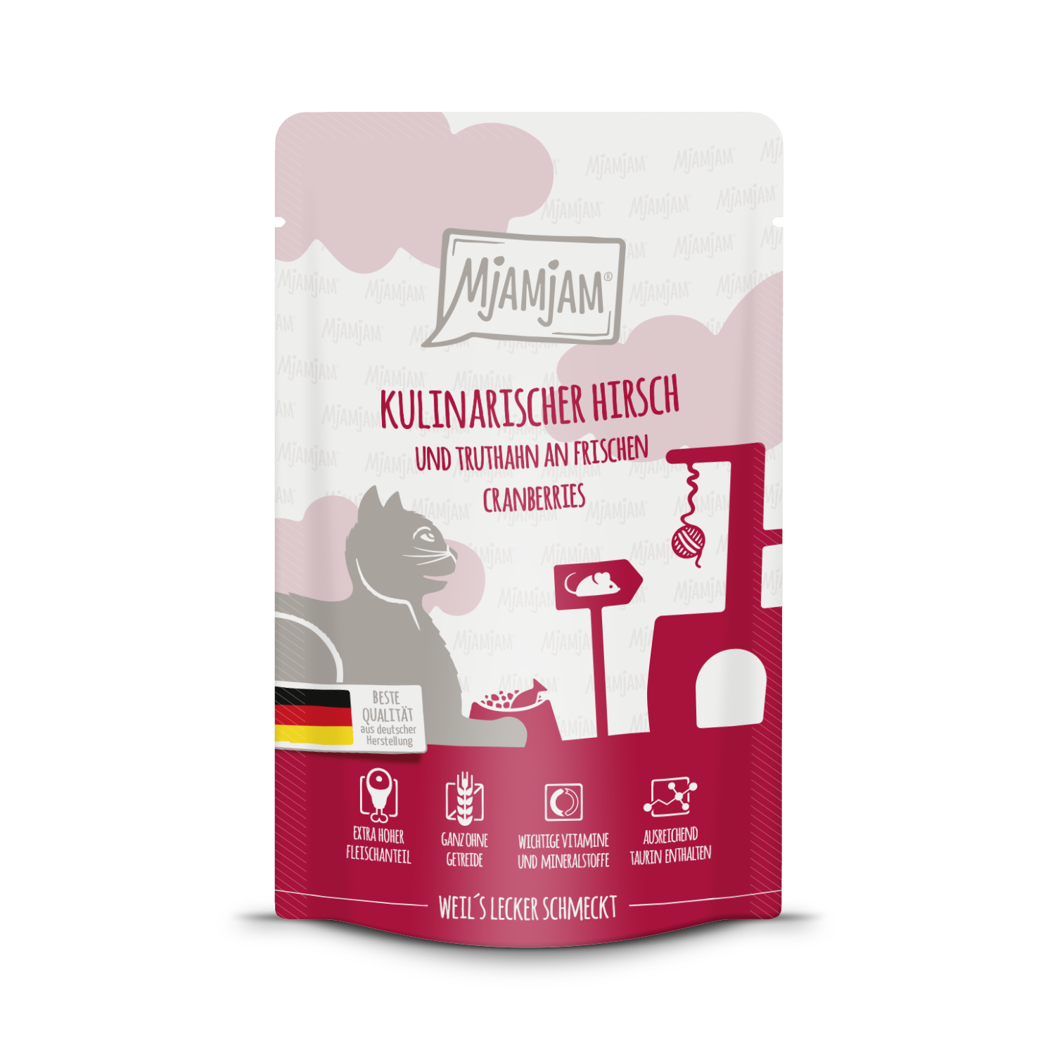 MjAMjAM - Quetschie ? Kulinarischer Hirsch und Truthahn an frischen Cranberries ? 125 g