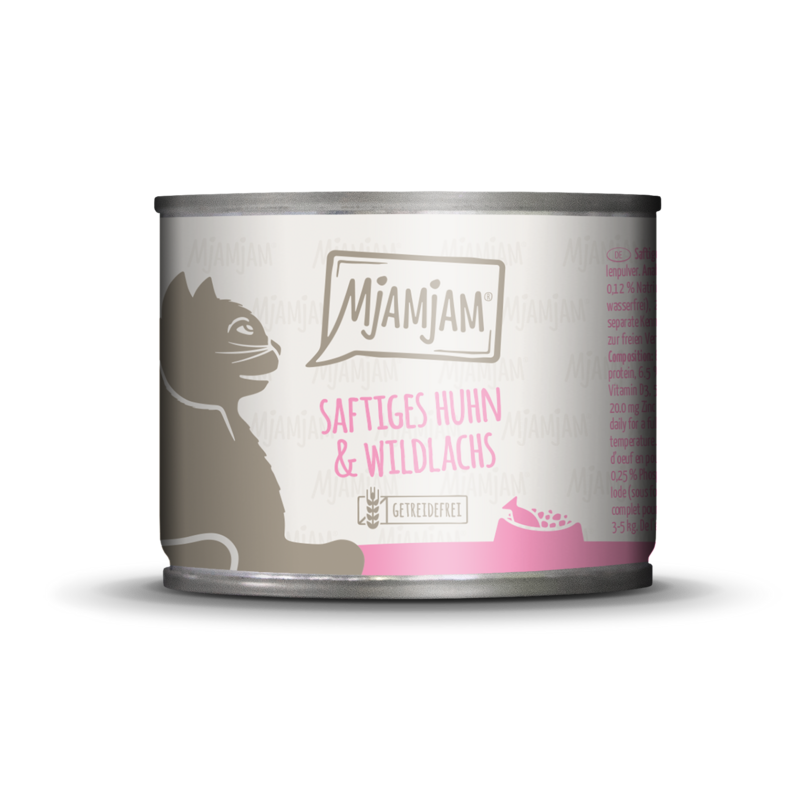 MjAMjAM - Saftiges Huhn & Wildlachs 🐱 200 g MjAMjAM - Saftiges Huhn & Wildlachs 🐱 200 g