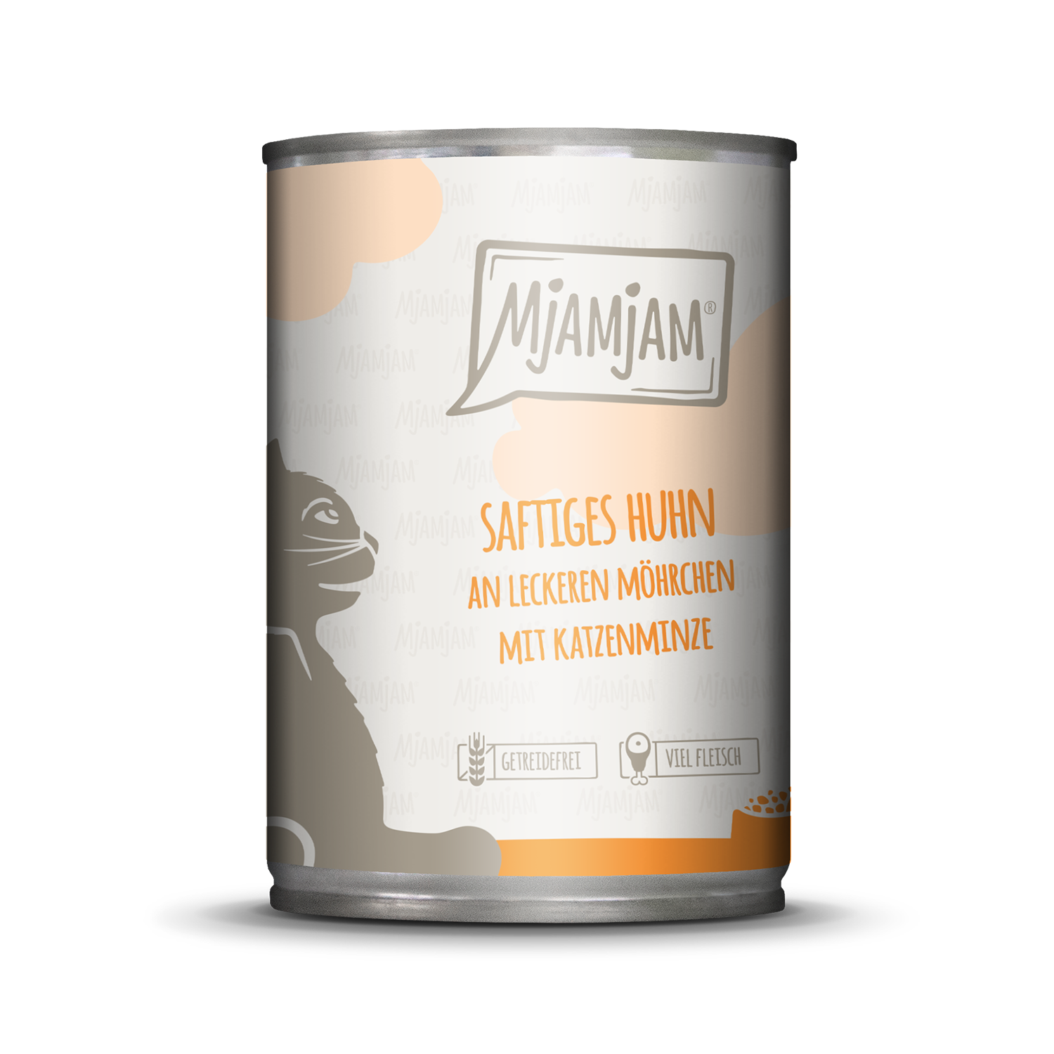 MjAMjAM - Saftiges Huhn an leckeren Möhrchen mit Katzenminze ? 400 g