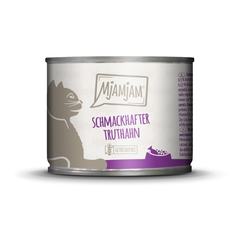 MjAMjAM - Schmackhafter Truthahn an leckeren Möhrchen 🐱 200 g MjAMjAM - Schmackhafter Truthahn an leckeren Möhrchen 🐱 200 g