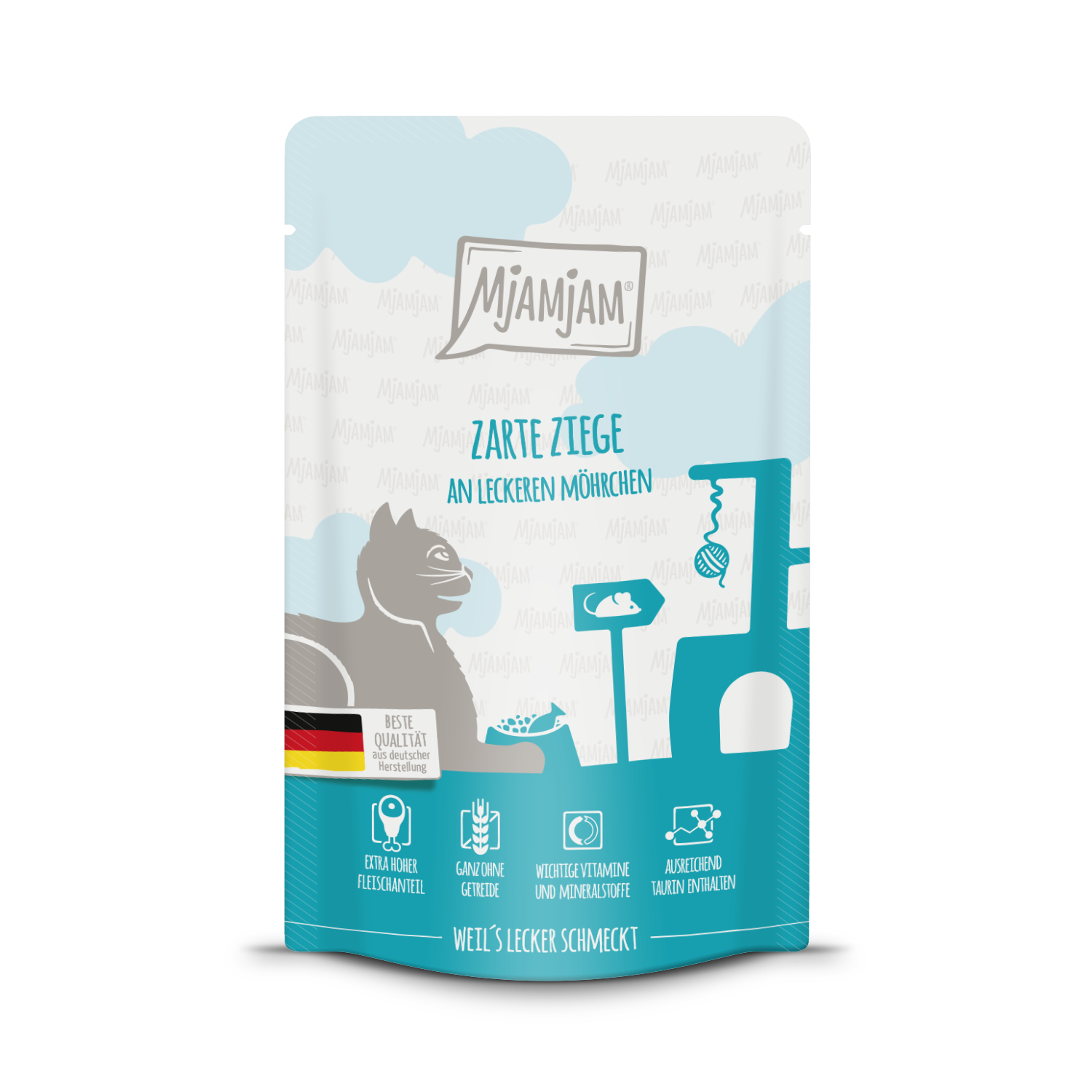 MjAMjAM - Quetschie ? Zarte Ziege an leckeren Möhrchen ? 125 g
