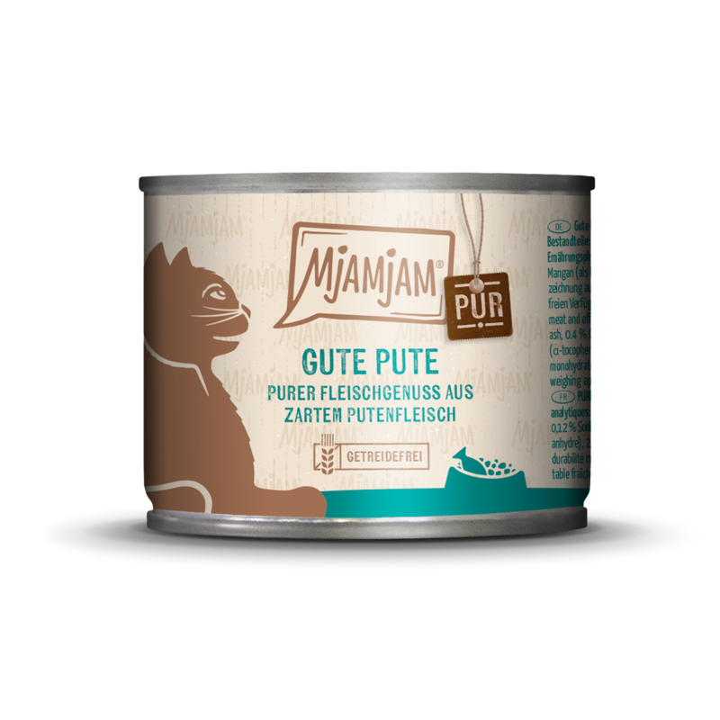 MjAMjAM – Gute Pute PUR 🐱 200 g MjAMjAM – Gute Pute PUR 🐱 200 g