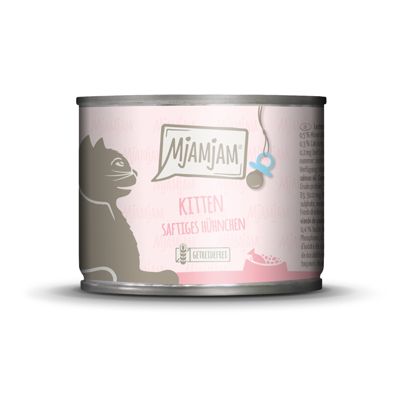 MjAMjAM – Mahlzeit für Kitten ? Saftiges Hühnchen verfeinert mit Lachsöl ? 200 g