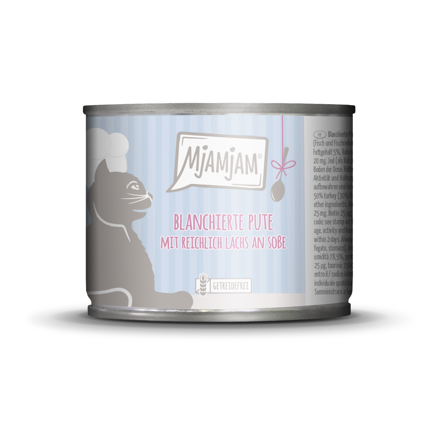 MjAMjAM – Blanchierte Pute mit reichlich Lachs an Soße ? 185 g