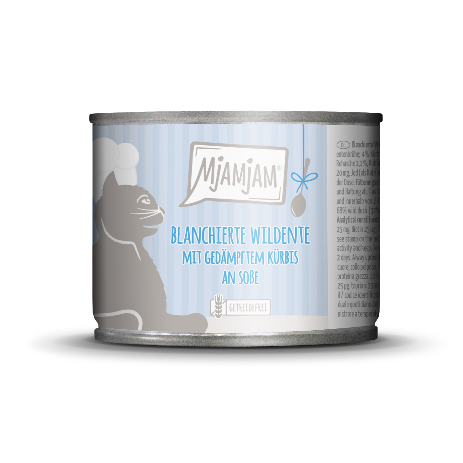 MjAMjAM – Blanchierte Wildente mit gedämpftem Kürbis an Soße ? 185 g