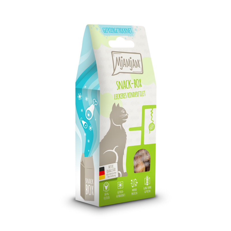 MjAMjAM - Snackbox 🐱 Leckeres Rinderfilet 🐱 35 g MjAMjAM - Snackbox 🐱 Leckeres Rinderfilet 🐱 35 g