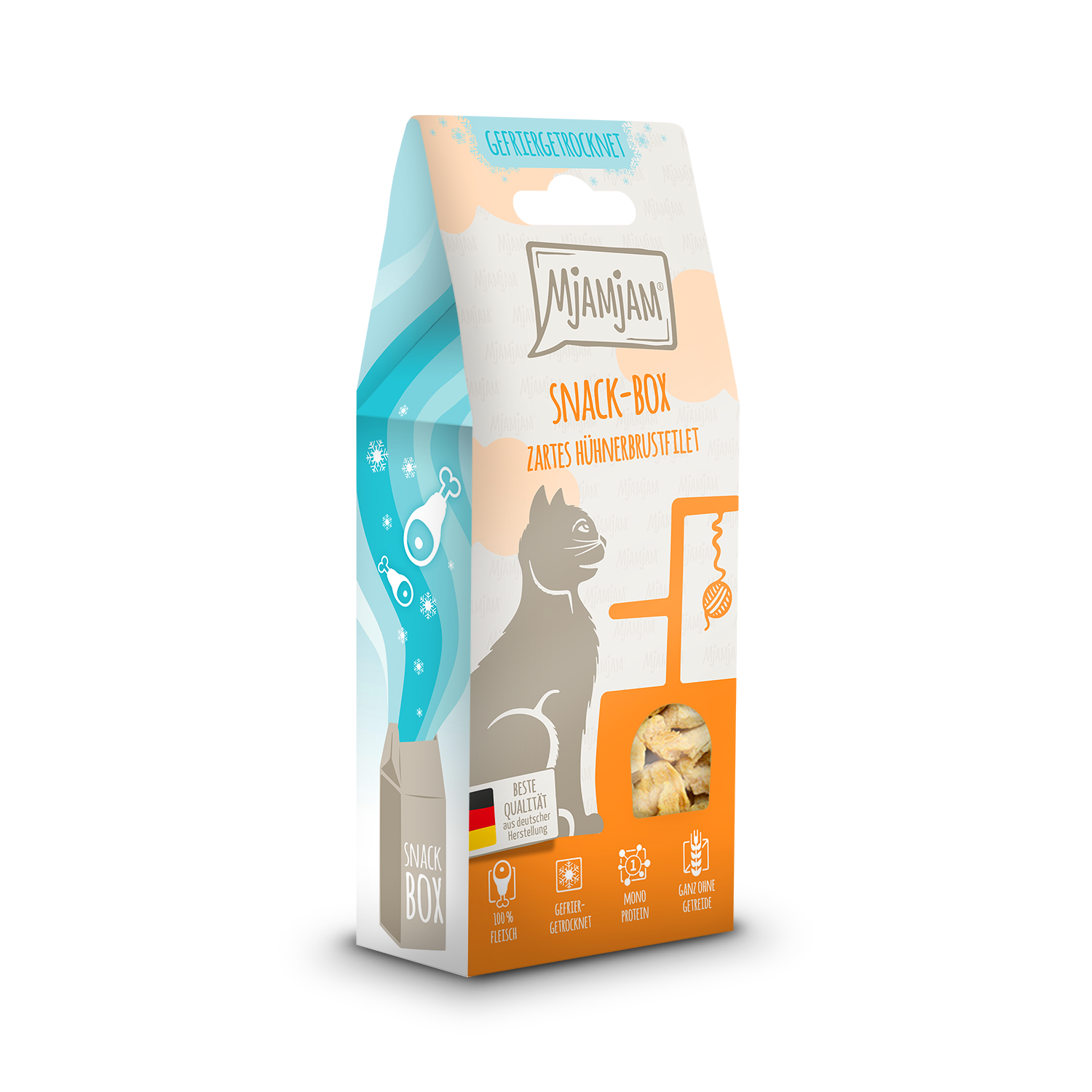 MjAMjAM – Snackbox ? Zartes Hühnerbrustfilet ? 40 g
