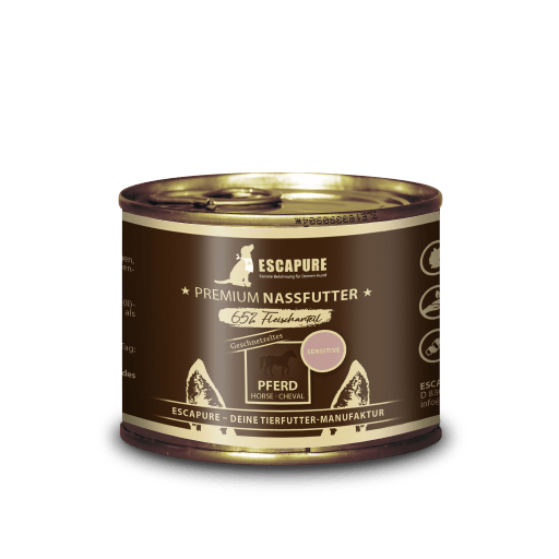 Escapure - Pferde Geschnetzeltes 🐶 200 g Escapure - Pferde Geschnetzeltes 🐶 200 g